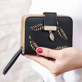 2018 Design Women'S Purse Zipper Leather Ladies Wallet Women Luxury Brand Small Female Wallet