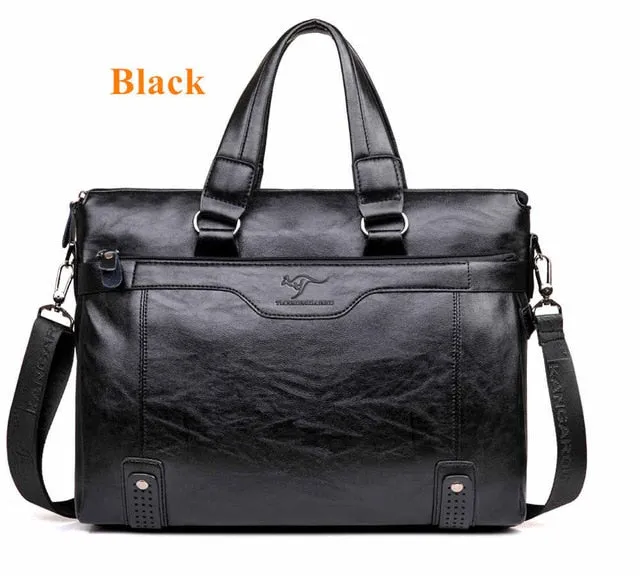 2018 Men'S Shoulder Messenger Bag Men Business Briefcase Bag For Laptop Computer Man'S Bag