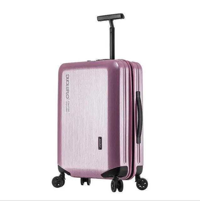 20"24"Carry-On Suitcase With Wheels Girl And Menpink Luggage Travel Bag Trolley Bags Children'S