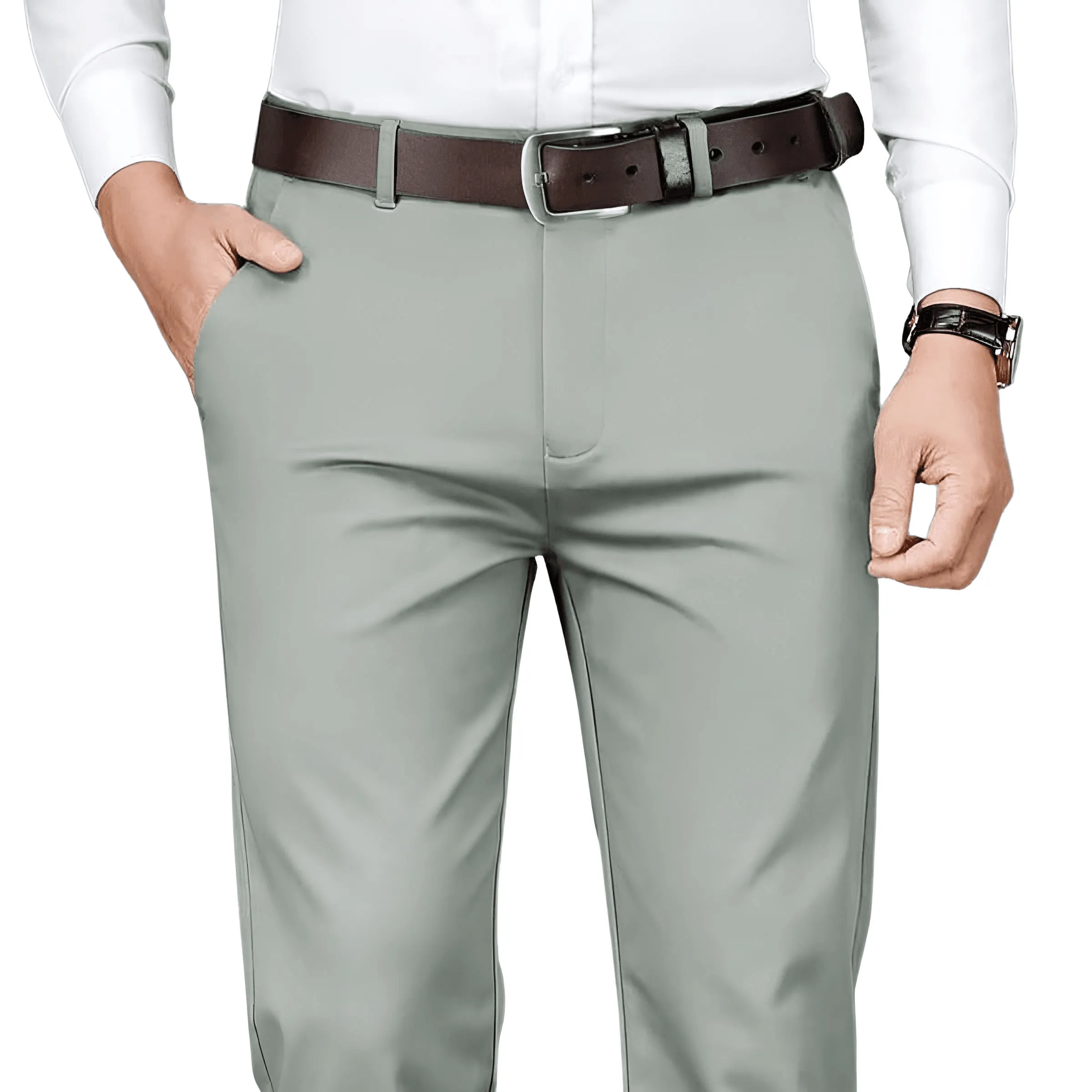 Bamboo Fiber Dress Pants For Men