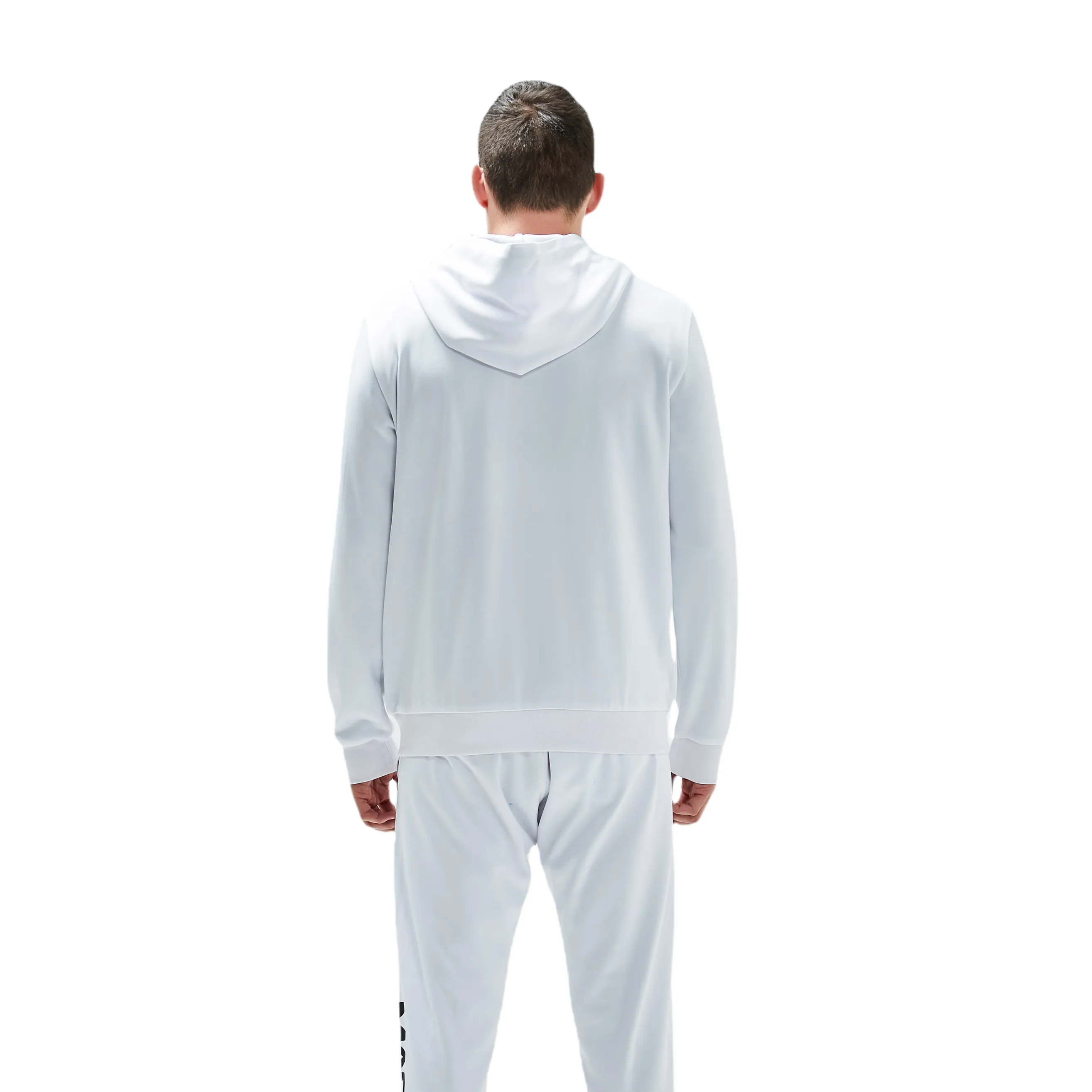 Beekman Zip Up Performance Hoodie - Alpine White