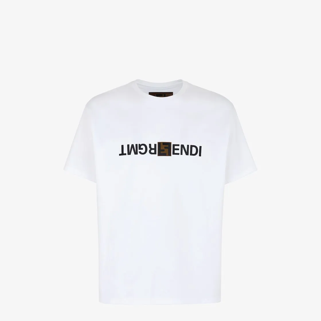 Black Letters Print T Shirt