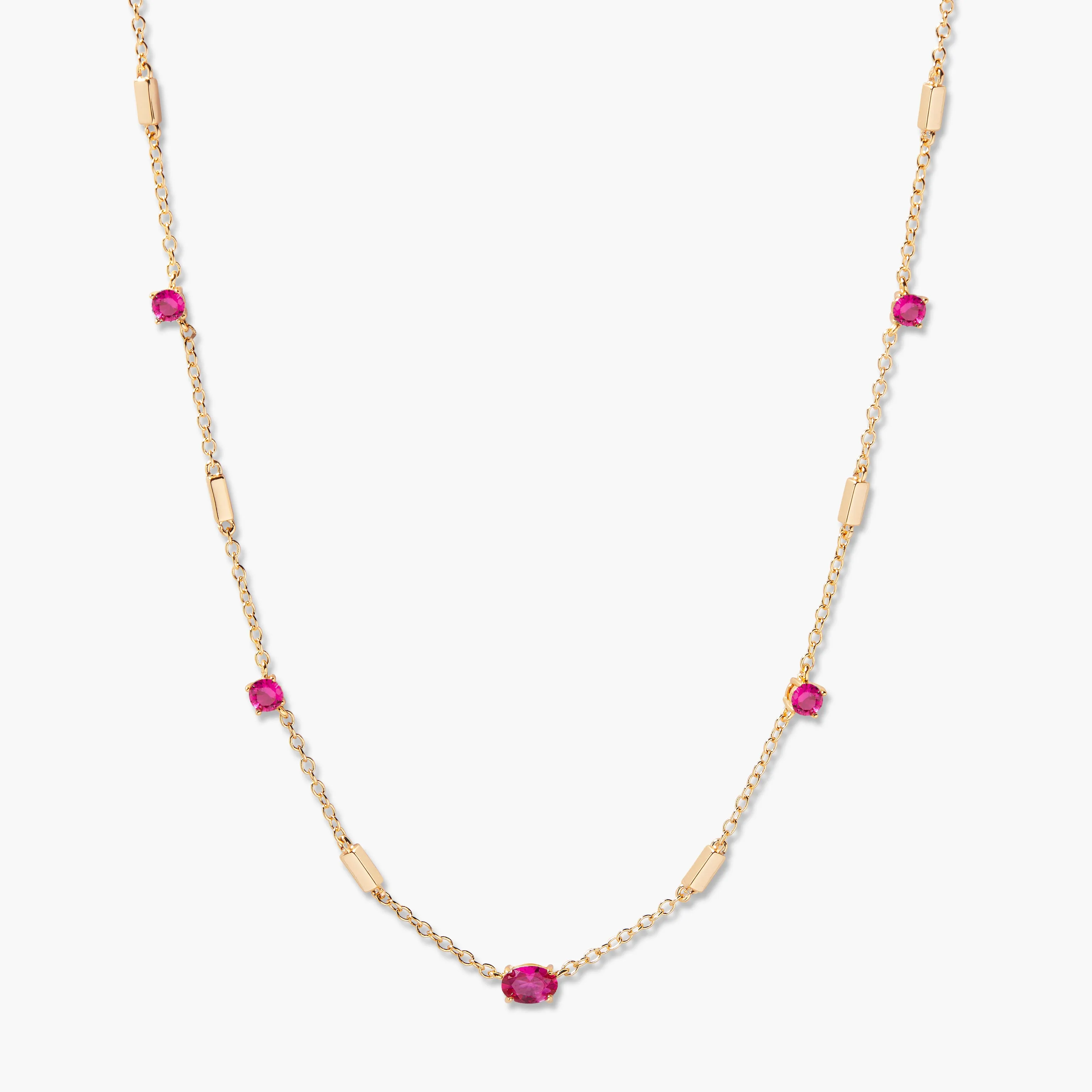 Brenna Birthstone Necklace