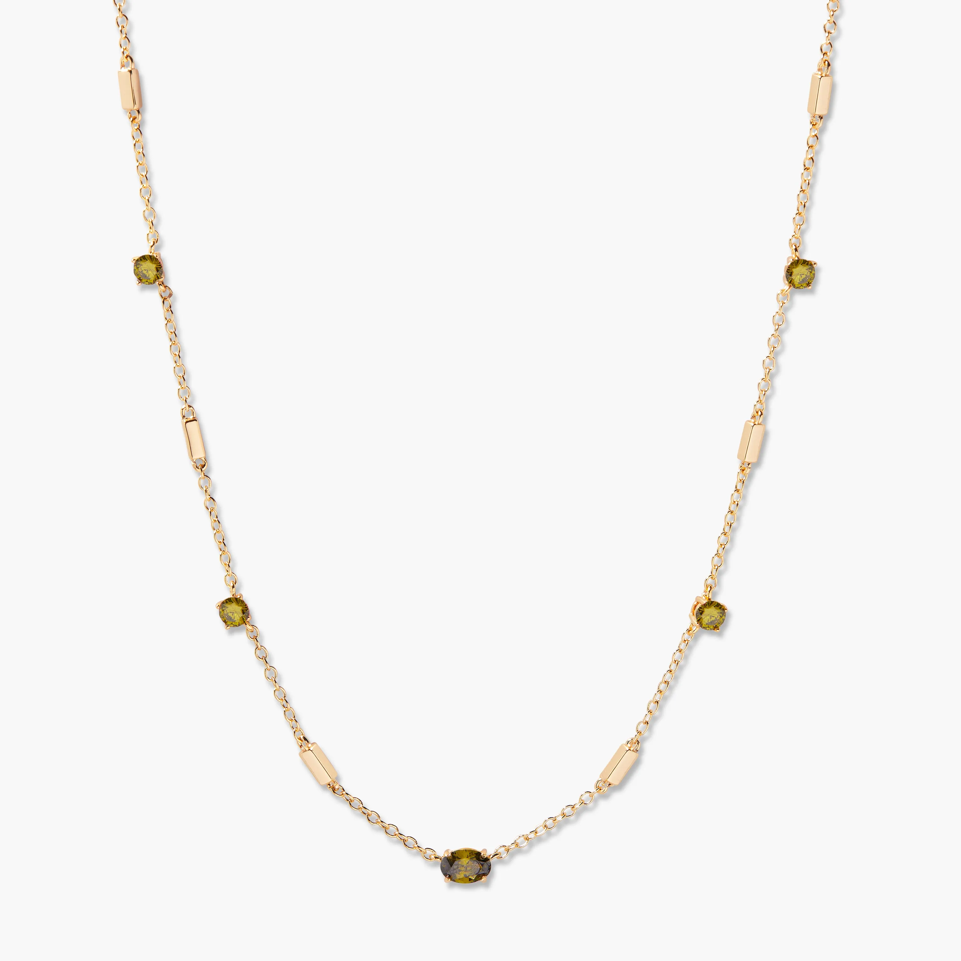 Brenna Birthstone Necklace