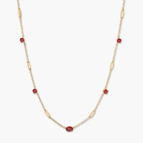 Brenna Birthstone Necklace