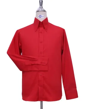 Button Down Shirt - Red Shirt