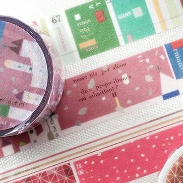 Chamil Garden Washi Tape Collection - Winter Special