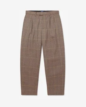 Double-Pleat Wool Trousers