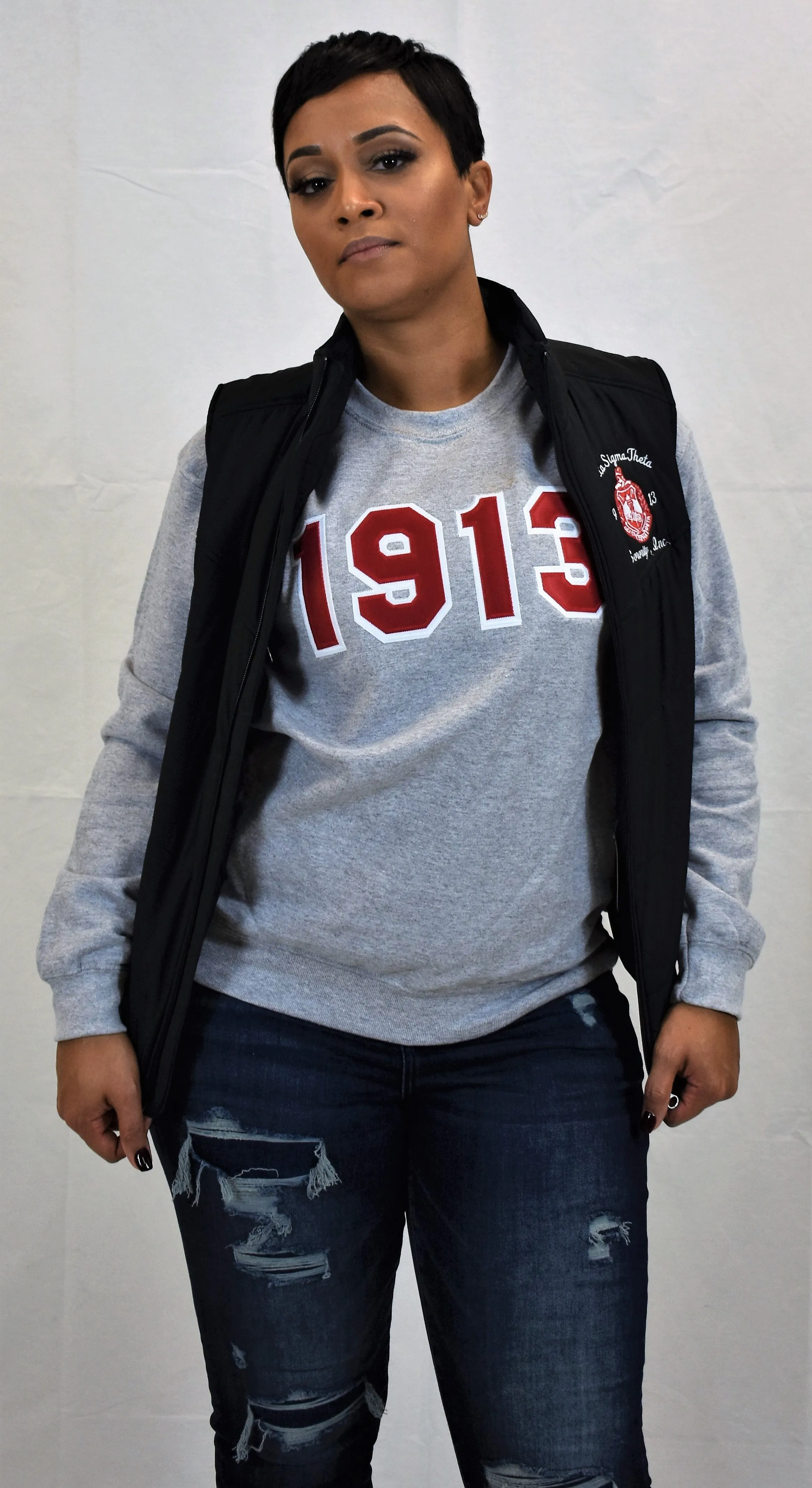 DST Twill 1913 Crew Neck Sweatshirt