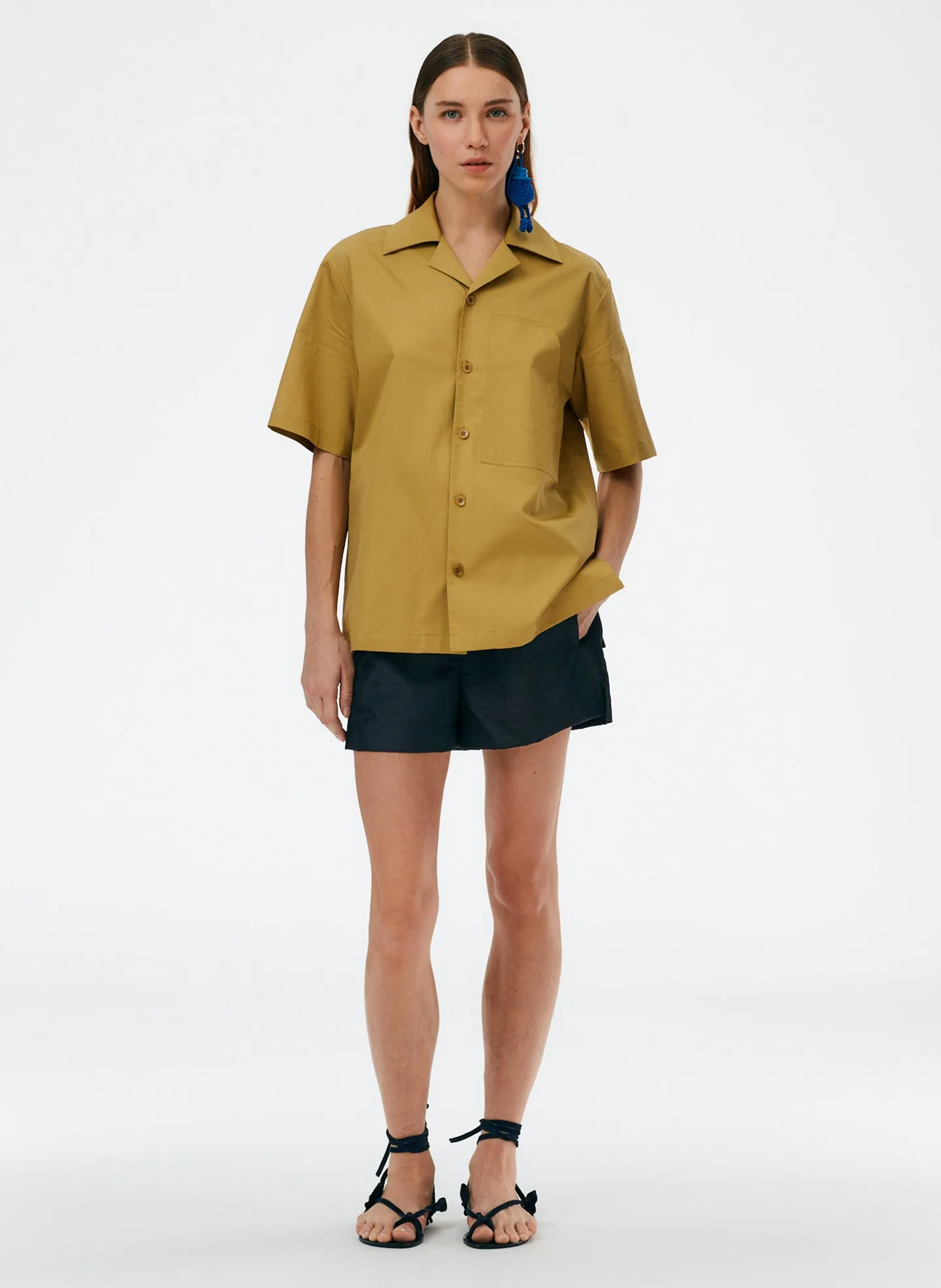 Eco Poplin Camp Shirt