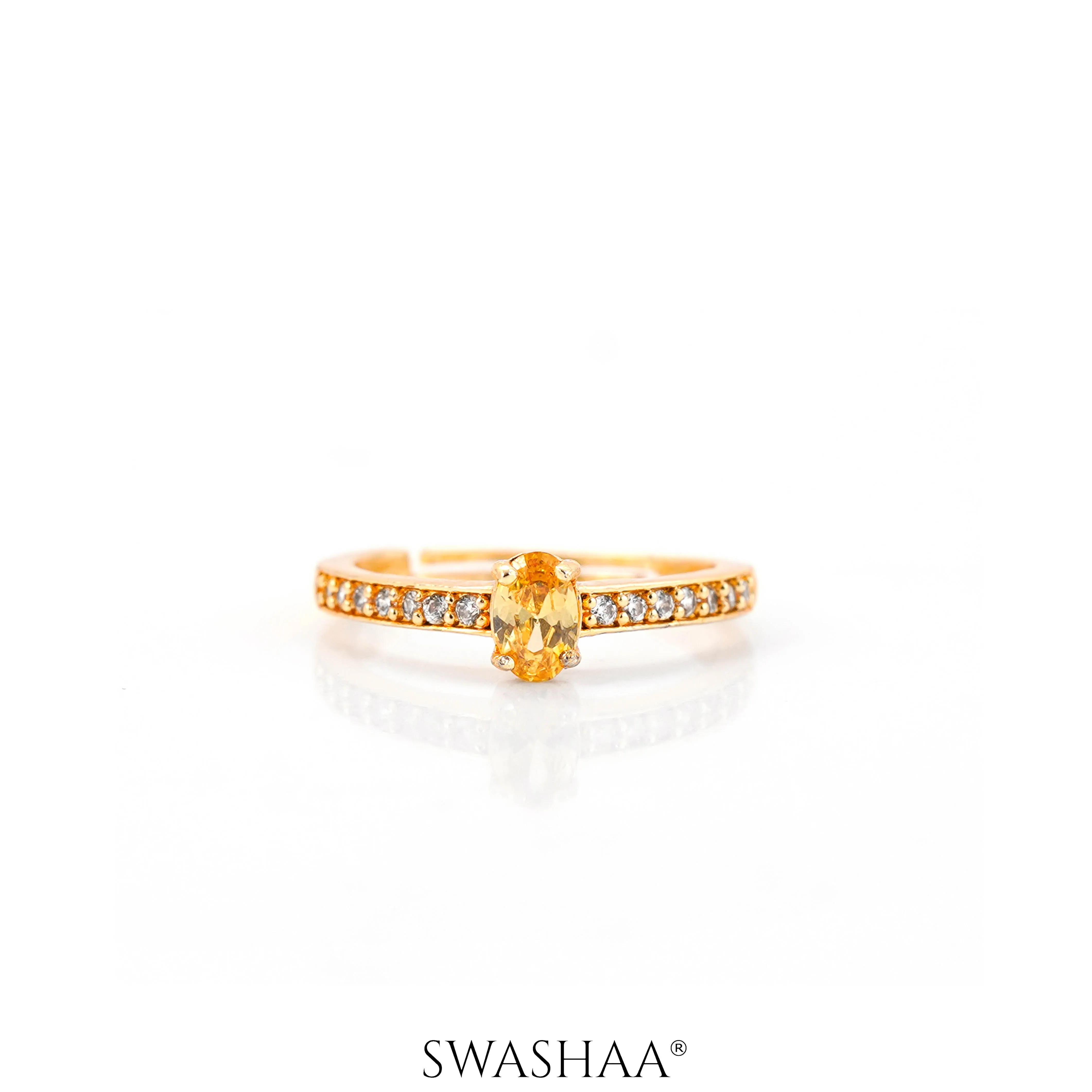 Honeyed 18K Gold Plated Ring