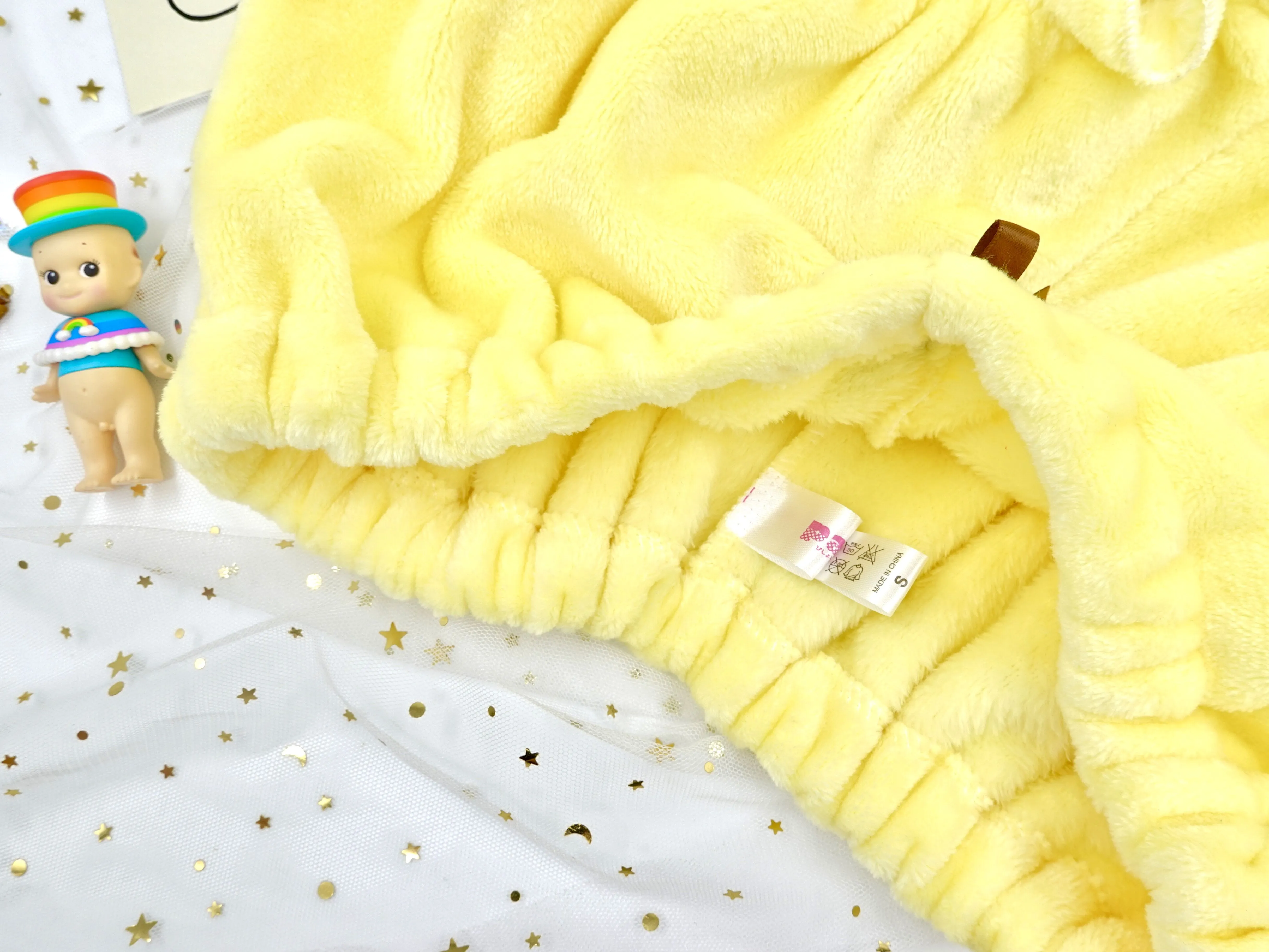 POMPOMPURIN PLUSH EAR PAJAMA SET (3 SIZES)