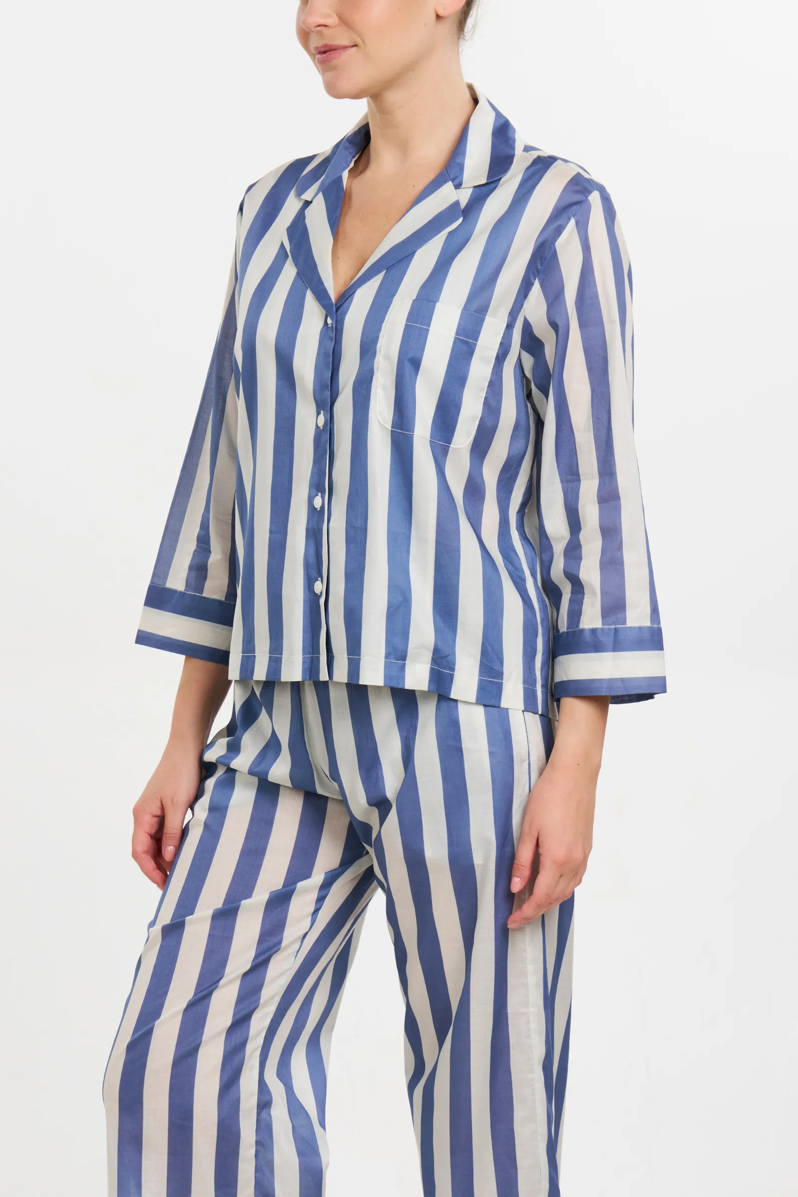 Sato Pajama Set - Big Sky Stripe