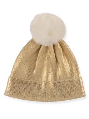 Shiraleah Jax Beanie, Gold