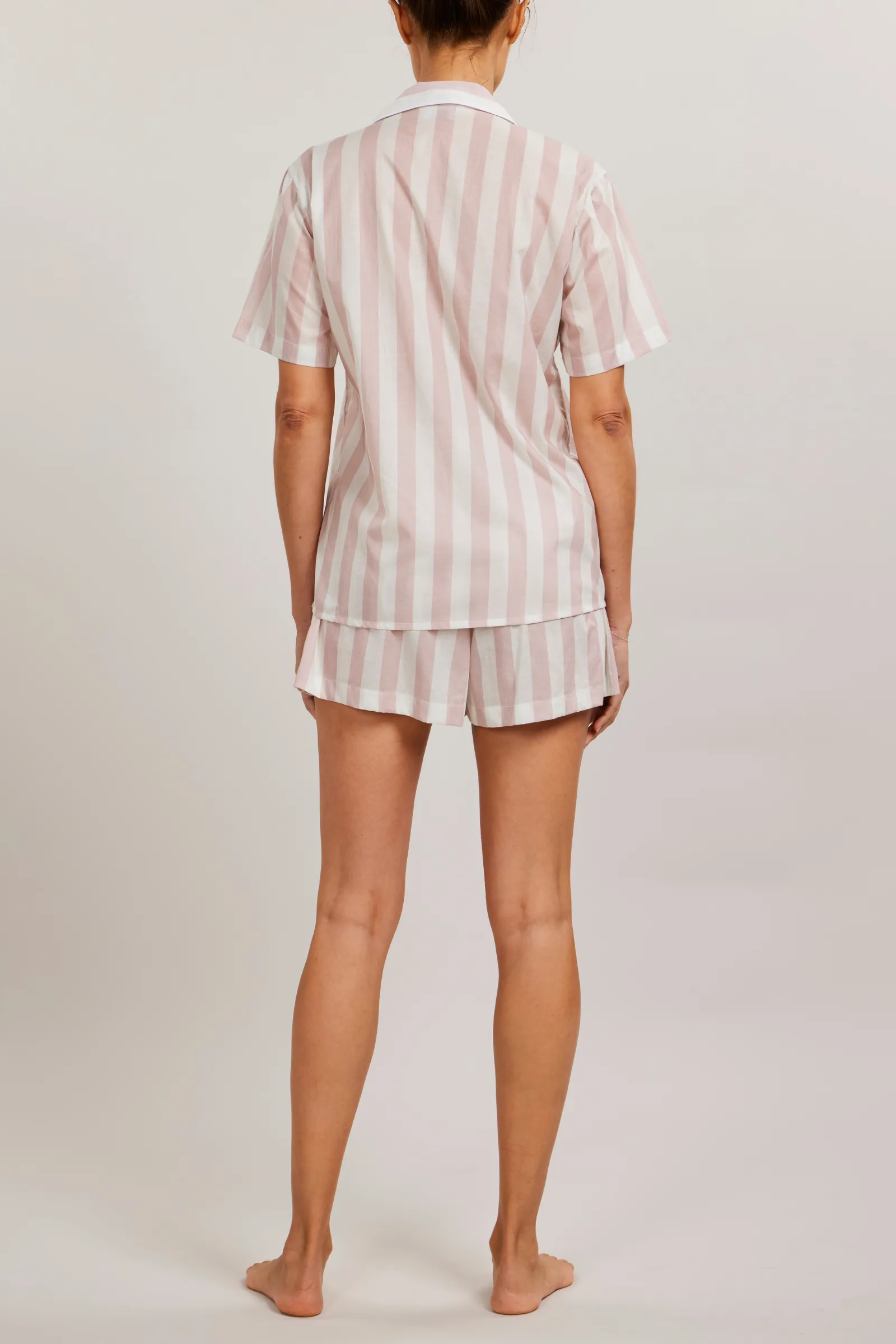 Short Boxing PJ Set - Dolce Vita Stripe