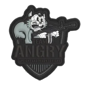 Team Angry Squirrel Shield Patch